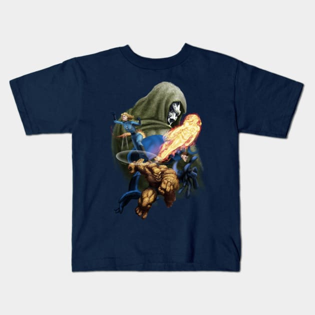 Doom's revenge Kids T-Shirt by KKTEE